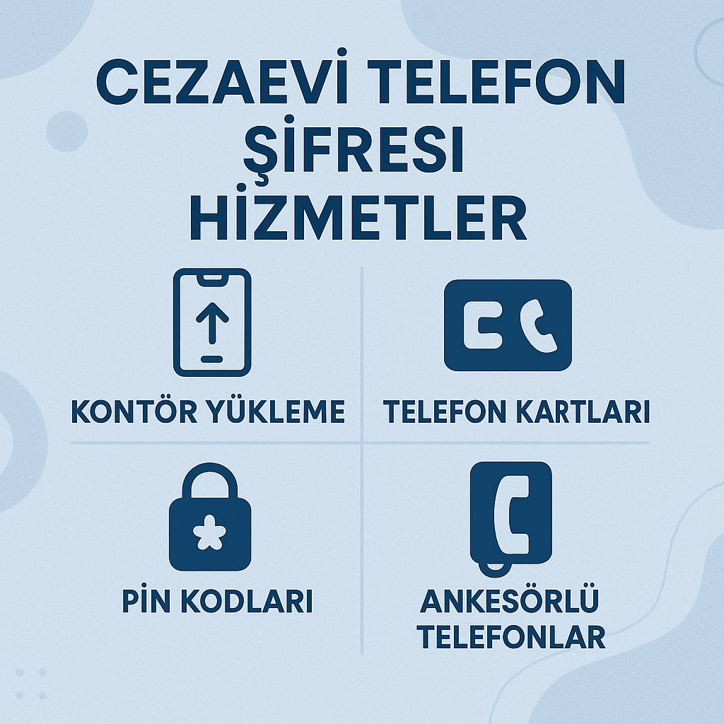 Cezaevi Telefon Kartı